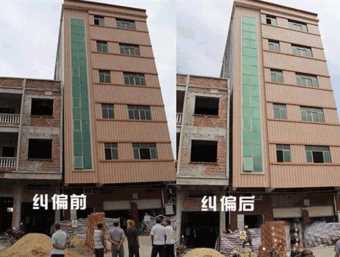 唐山滦南县倾斜纠正